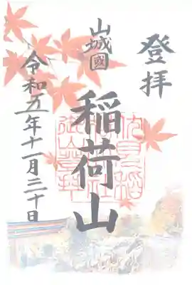 伏見稲荷大社　御膳谷奉拝所(京都府)