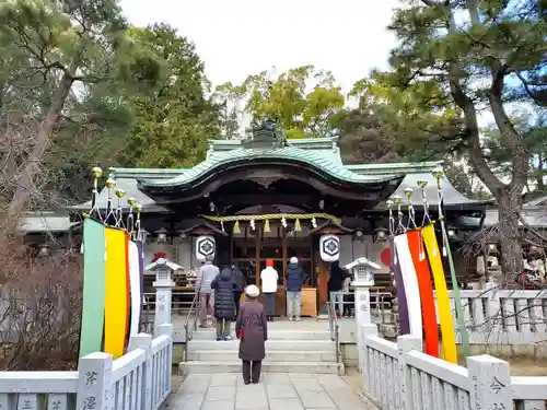 芦屋神社の本殿・本堂