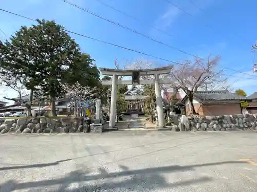 山部神社の鳥居