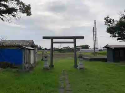 本織神社の鳥居