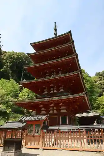 長谷寺の塔