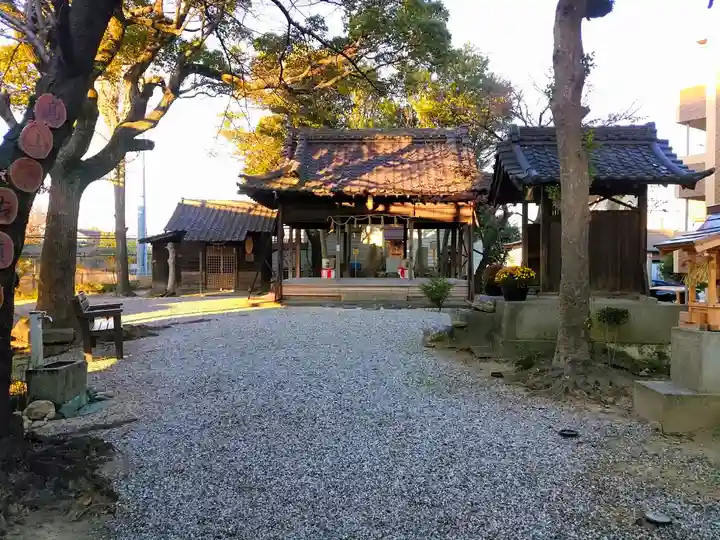 高山古墳神社の本殿・本堂