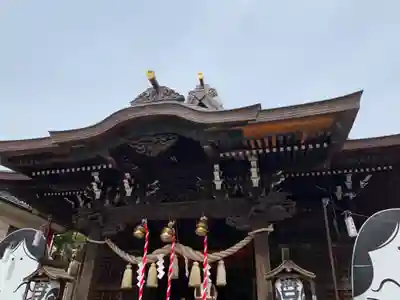 溝口神社の本殿・本堂