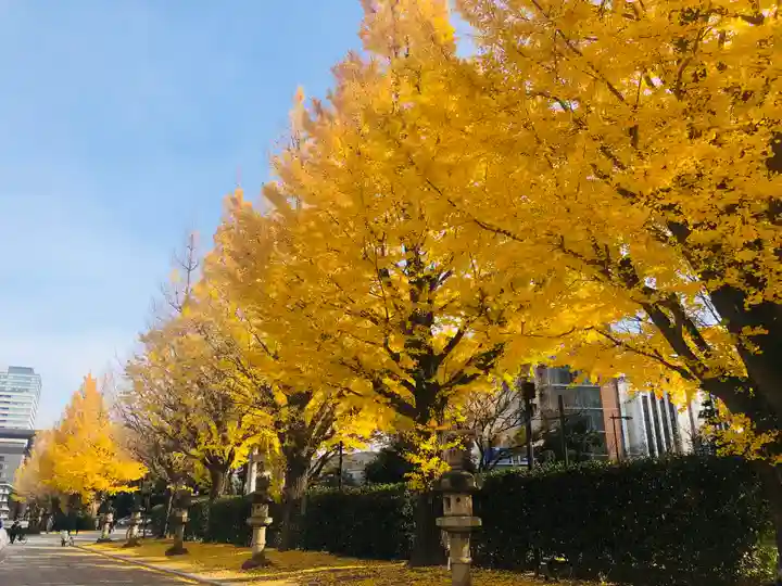 靖國神社の自然