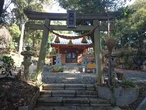 八幡宮の鳥居