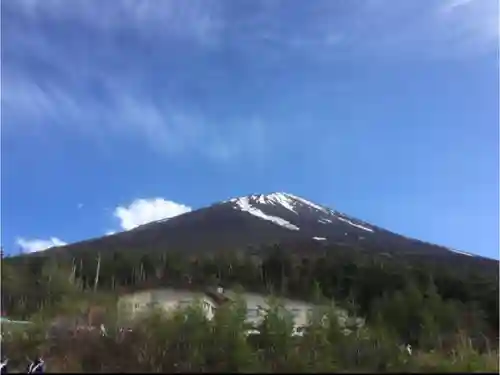 冨士山小御嶽神社の景色