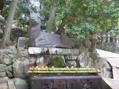 春日大社の手水舎