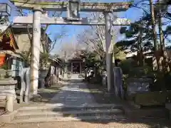 銚港神社の鳥居