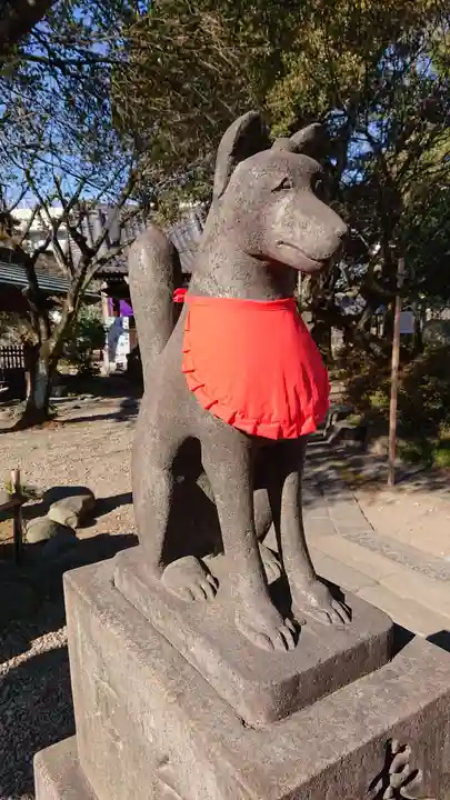 三囲神社の狛犬