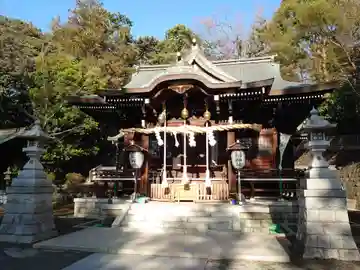 馬絹神社の本殿・本堂