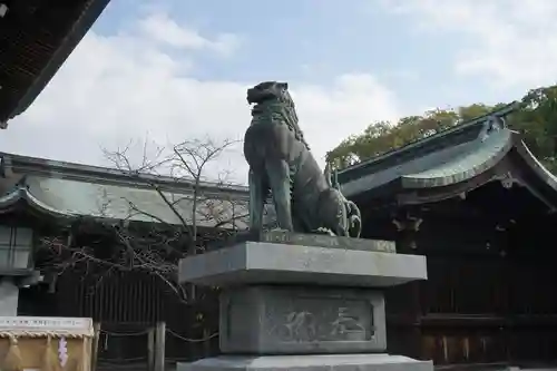 宮地嶽神社の狛犬