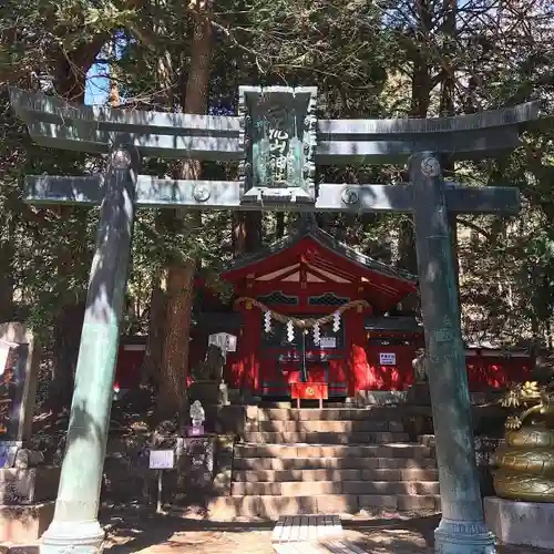 日光二荒山神社中宮祠の鳥居