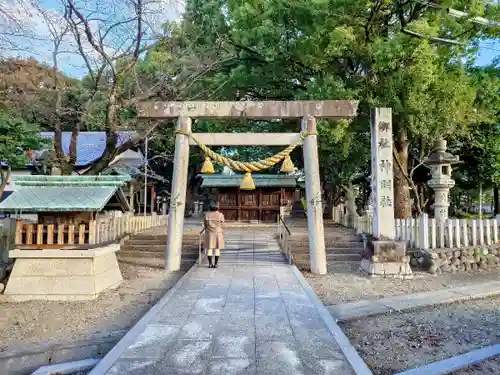 神明社（小牧神明社）の鳥居