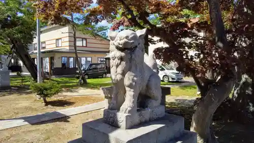 空知神社の狛犬