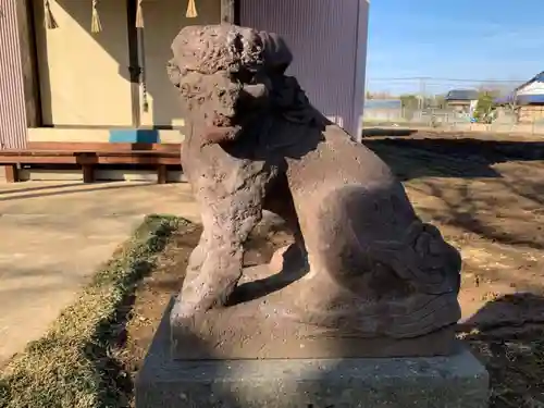 神代神社の狛犬