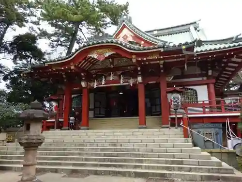 法華経寺の本殿・本堂