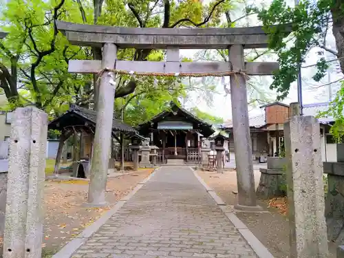 八幡社（吹上八幡社）の鳥居