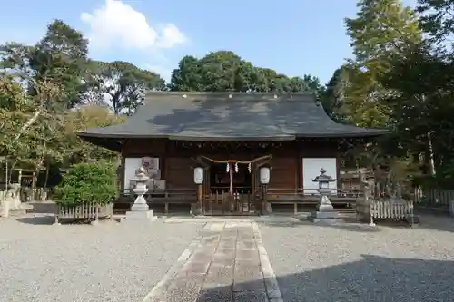 積川神社の本殿