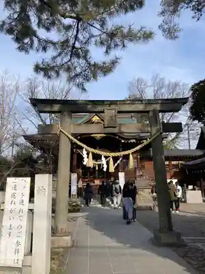 行田八幡神社の鳥居