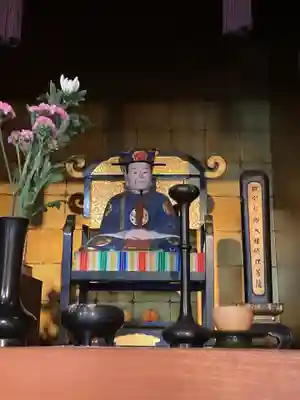 萬溪寺（万渓寺）の像