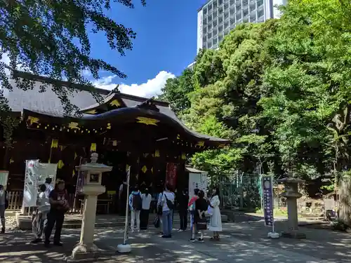 渋谷氷川神社の本殿・本堂