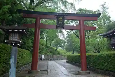 根津神社の鳥居