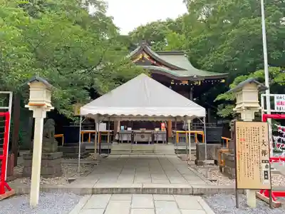 鎮守氷川神社の本殿・本堂