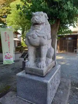 嶽神社の狛犬