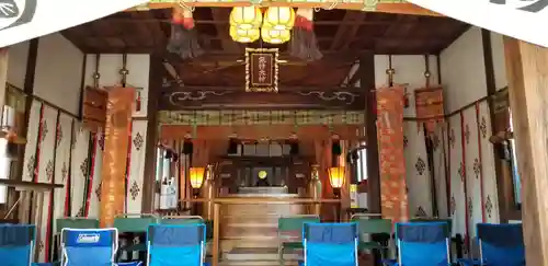 諏訪神社の本殿・本堂