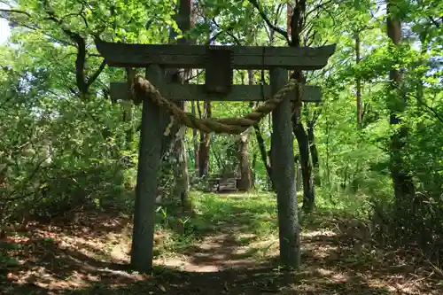 麓山神社の鳥居