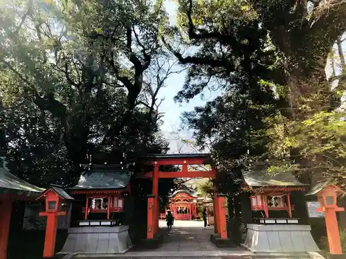 枚聞神社の鳥居