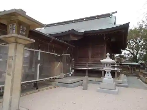 岡湊神社の本殿・本堂