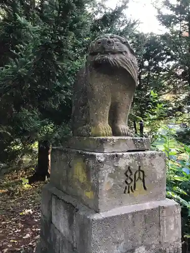 赤井川神社の狛犬