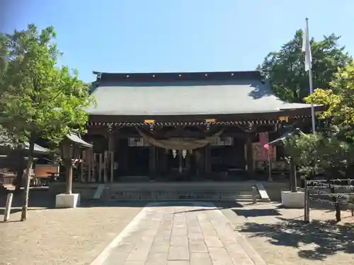 菊池神社の本殿