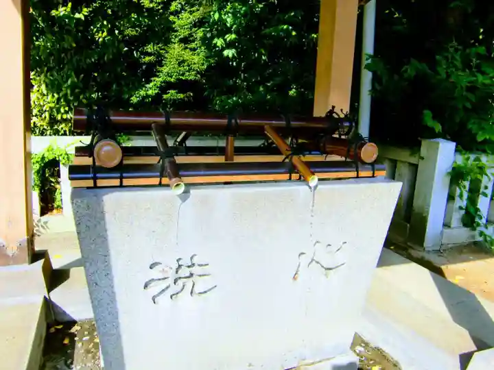 赤羽八幡神社の手水舎