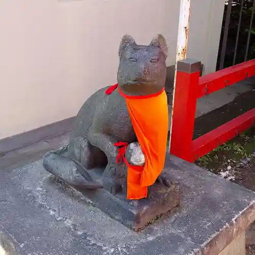 吾嬬神社の狛犬