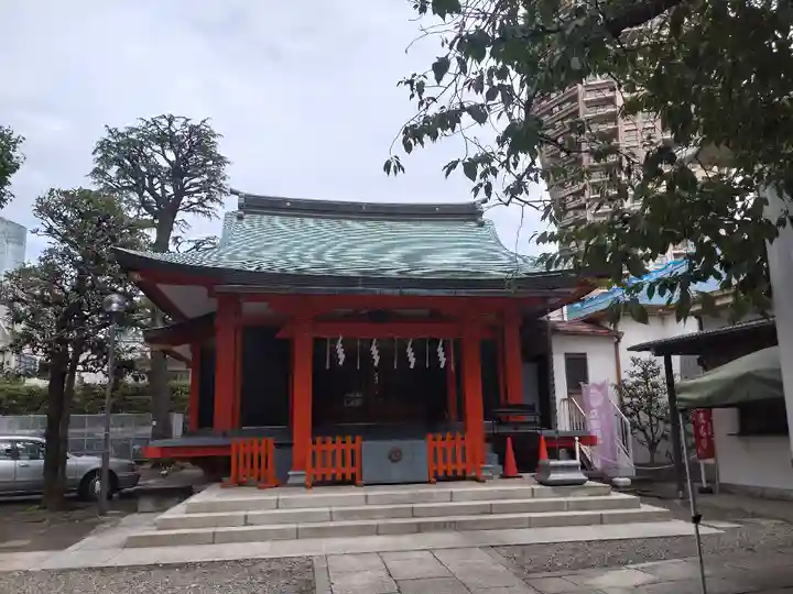 麻布氷川神社の本殿・本堂