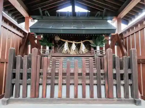 北山八幡社の本殿・本堂