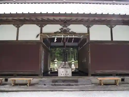 山宮浅間神社の本殿・本堂