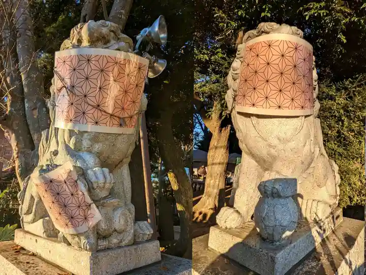 麻賀多神社の狛犬