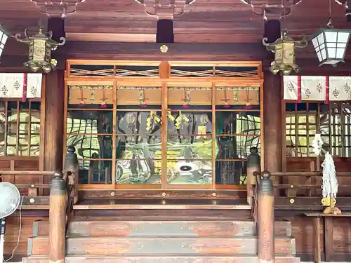 溝旗神社（肇國神社）の本殿