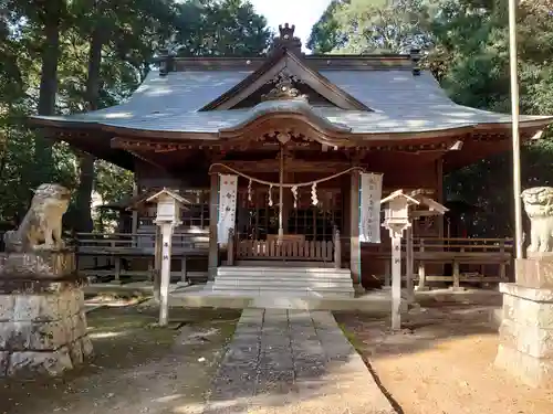 鴨鳥五所神社の本殿・本堂