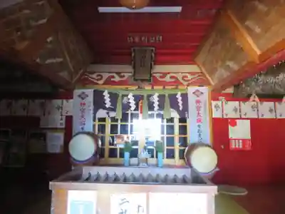 部田神社の本殿・本堂