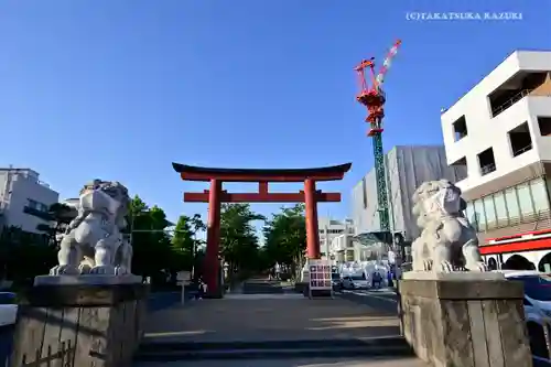 鶴岡八幡宮の鳥居