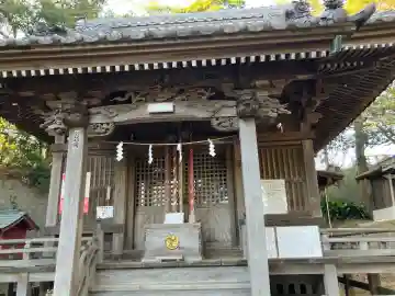 諏訪神社の本殿・本堂