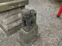 寄木神社の狛犬