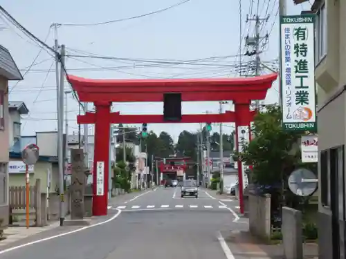 弘前八幡宮の鳥居