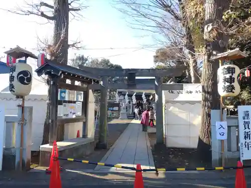 森野住吉神社の鳥居