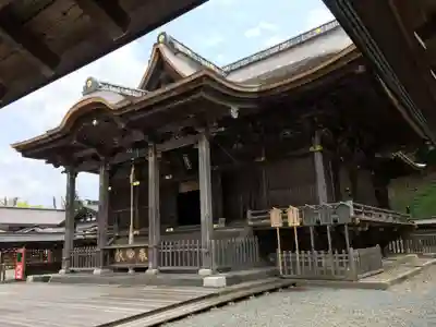 高良大社の本殿・本堂