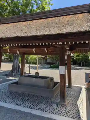 尾張大國霊神社(国府宮)の手水舎